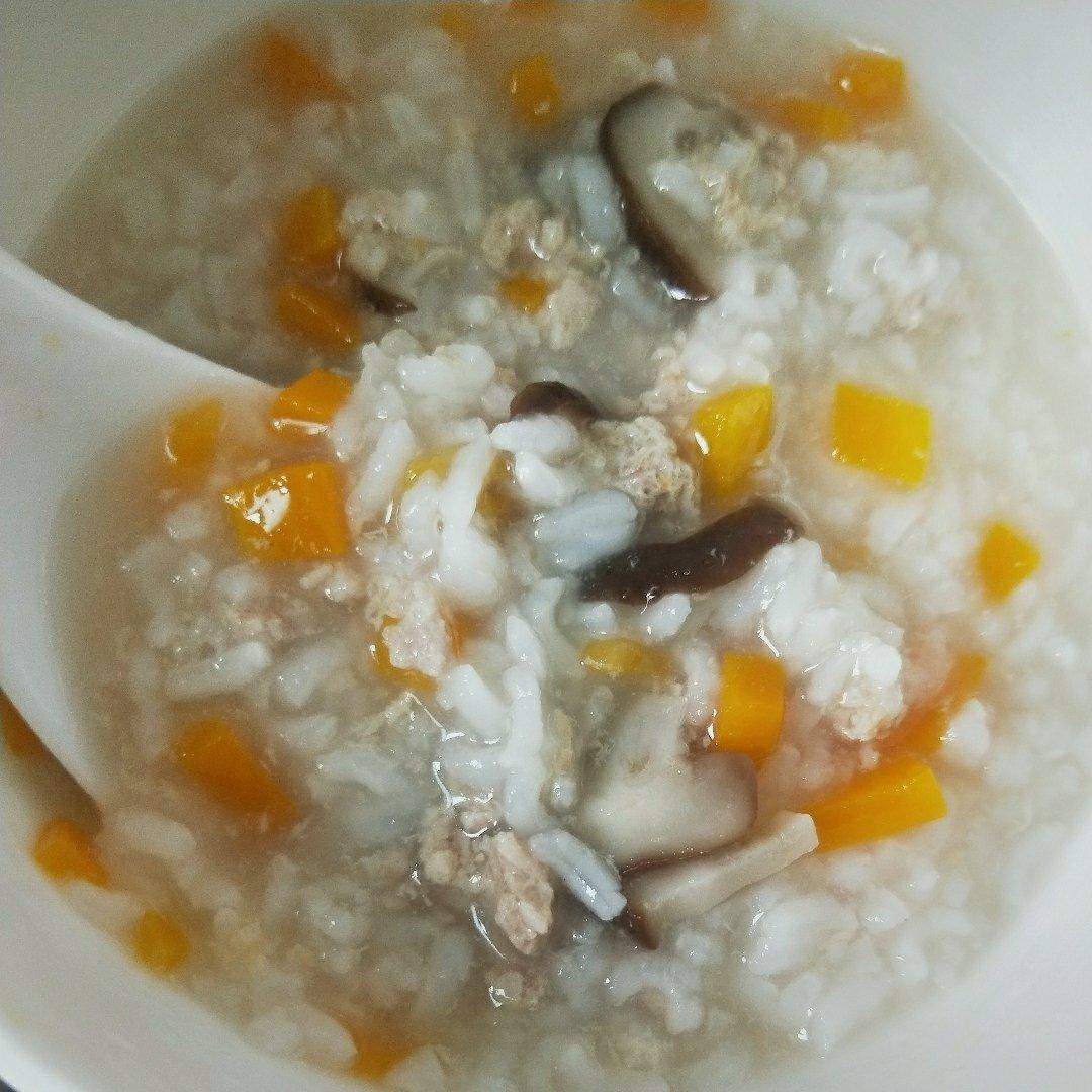 香菇鸡肉粥