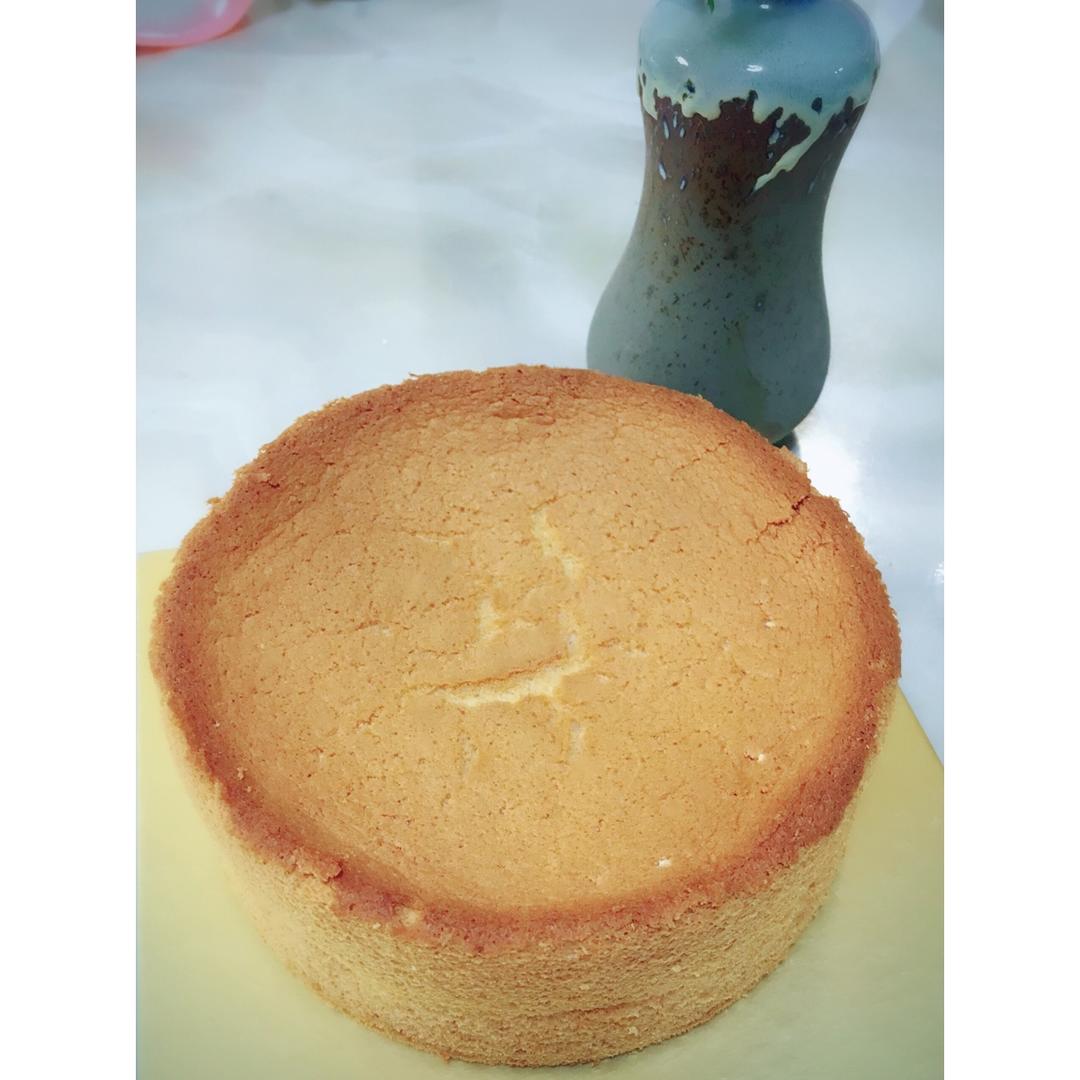 6寸戚风蛋糕（2蛋）