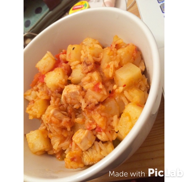 秘制土豆焖饭