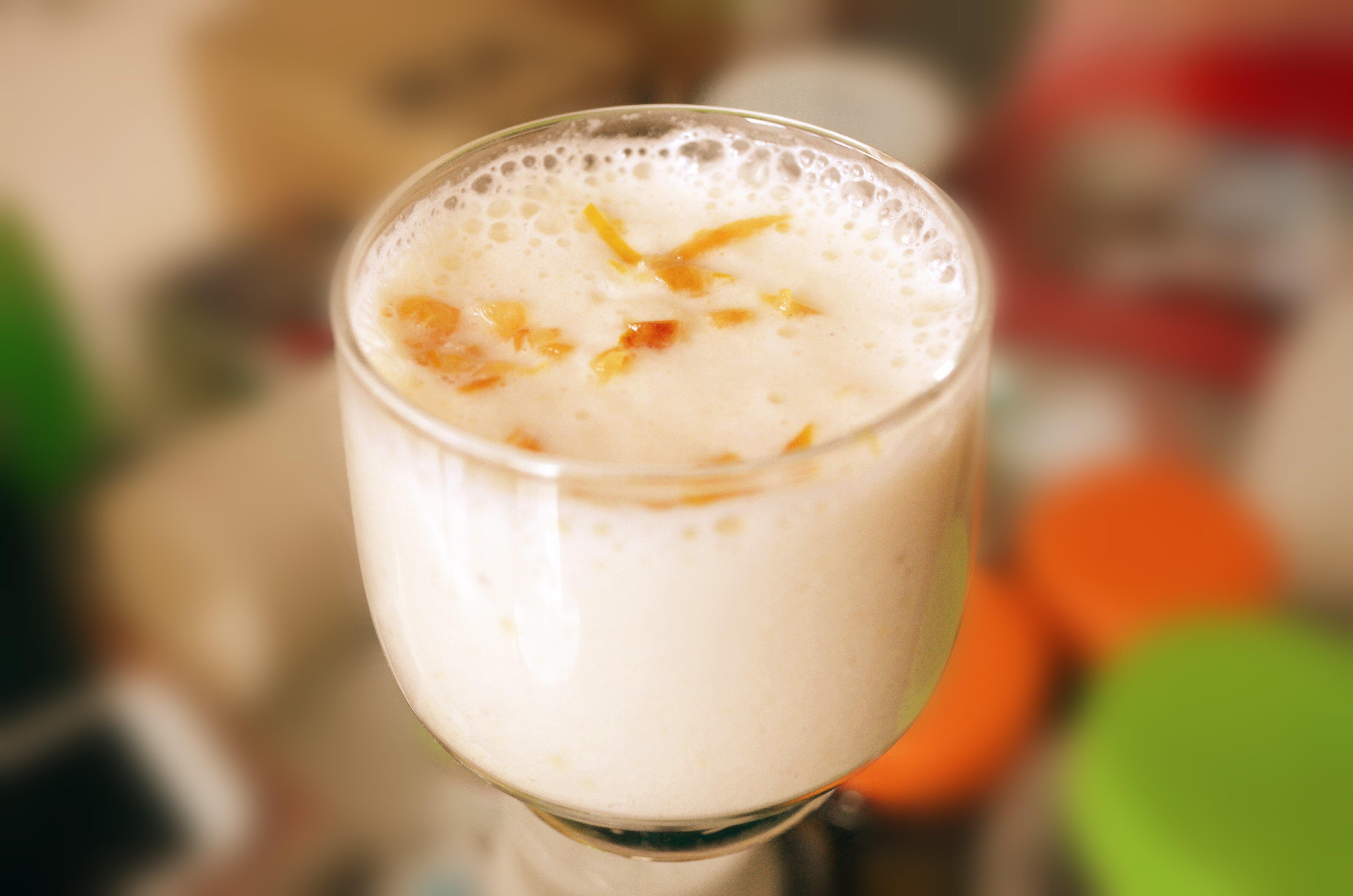 柚子牛奶cocktail