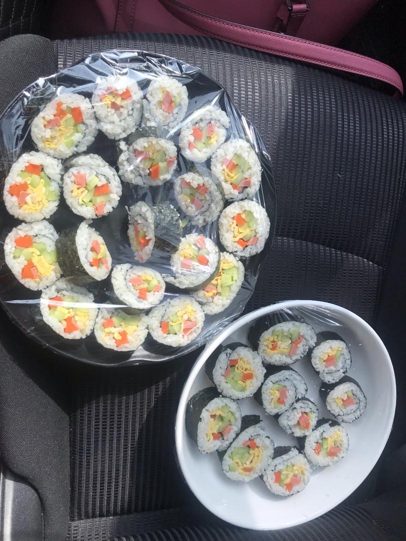 简单寿司/鸡蛋寿司/反转寿司/花样寿司/紫菜包饭