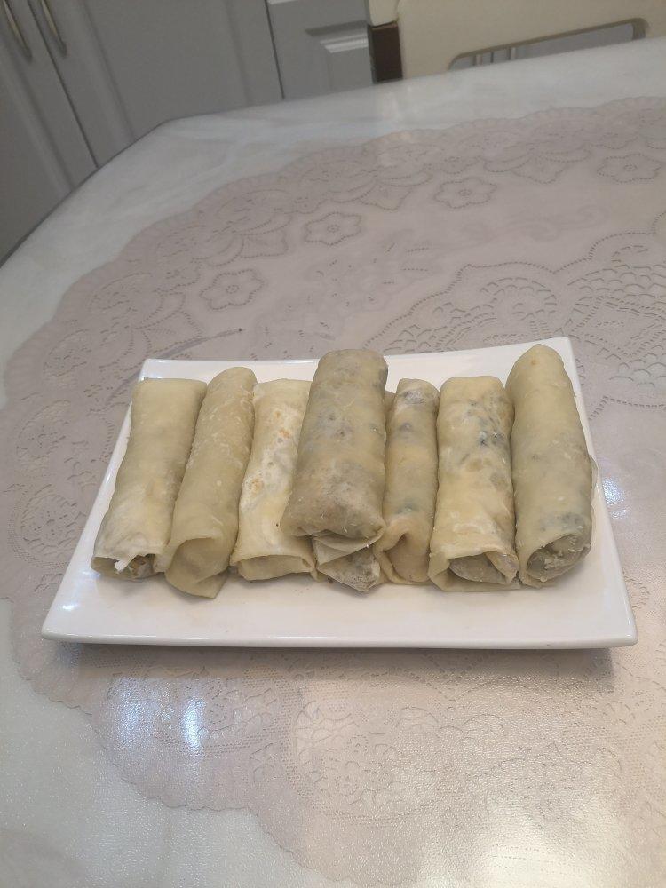 自制闽南润饼皮（薄饼皮）福建春卷皮-水面的黄金比例