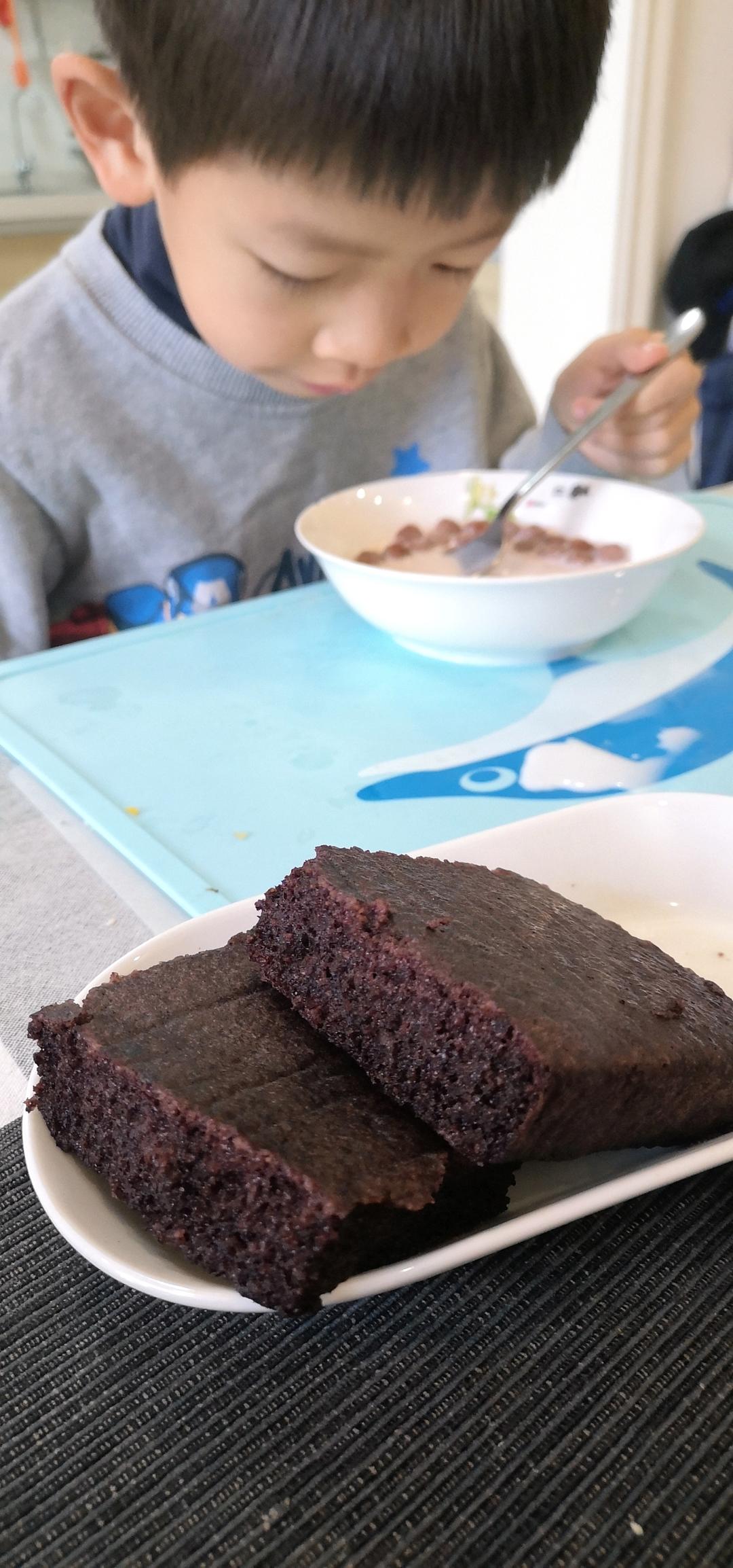 蒸黑米糕（炖锅版）