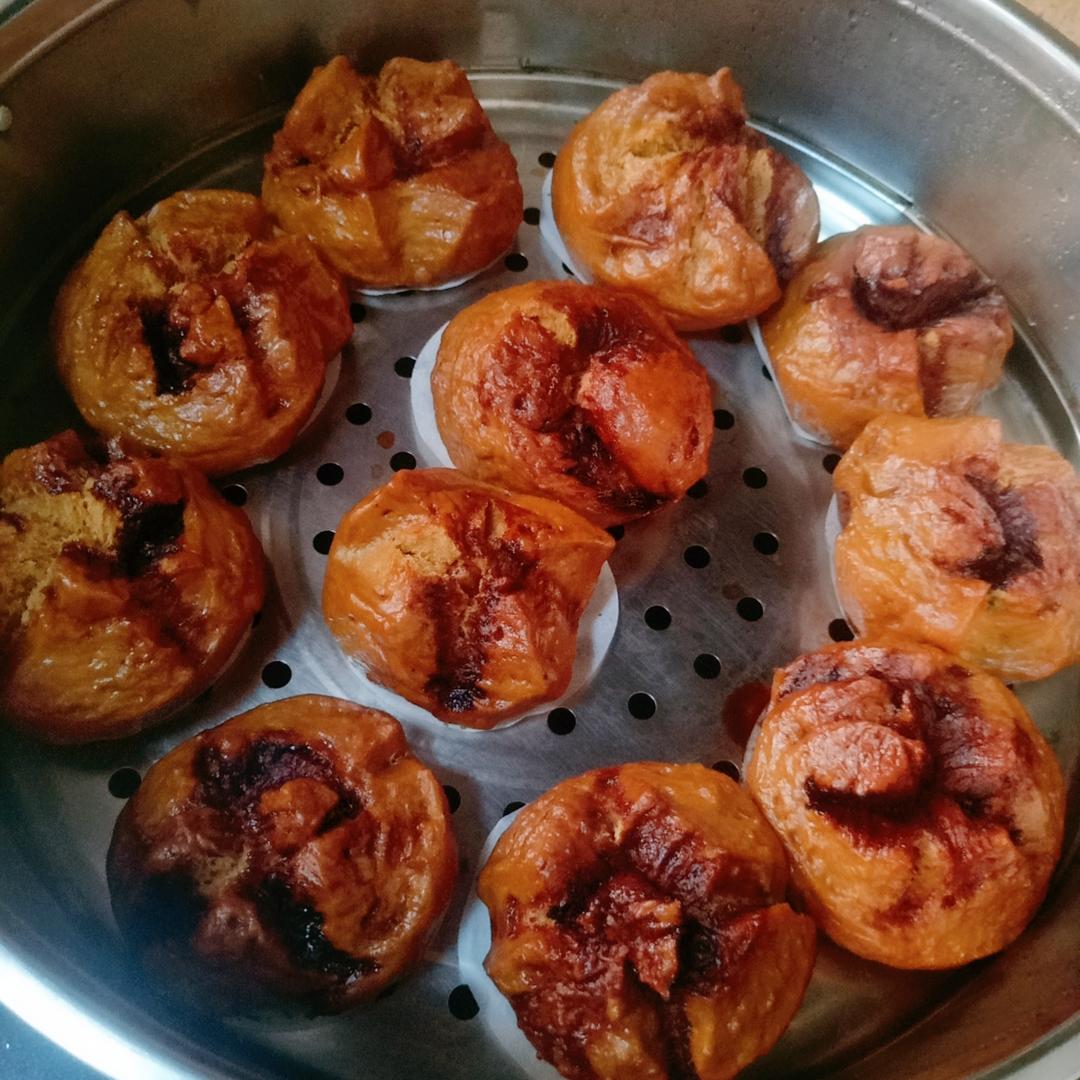 红糖开花馒头（家庭版)的做法