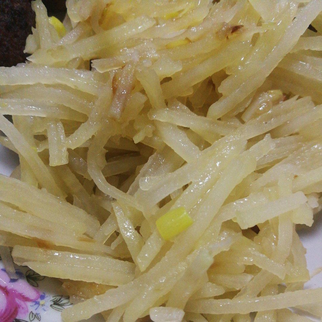 简易版醋溜土豆丝