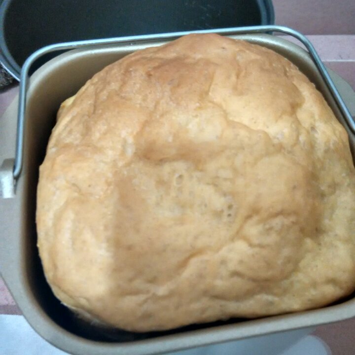 超级好吃的原味面包（面包机版）