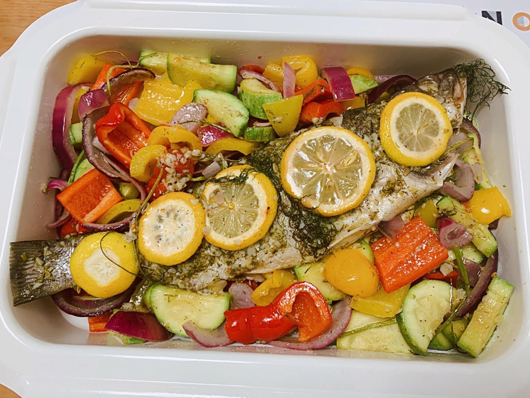 冬阴功烤海鲈鱼【减脂增肌】