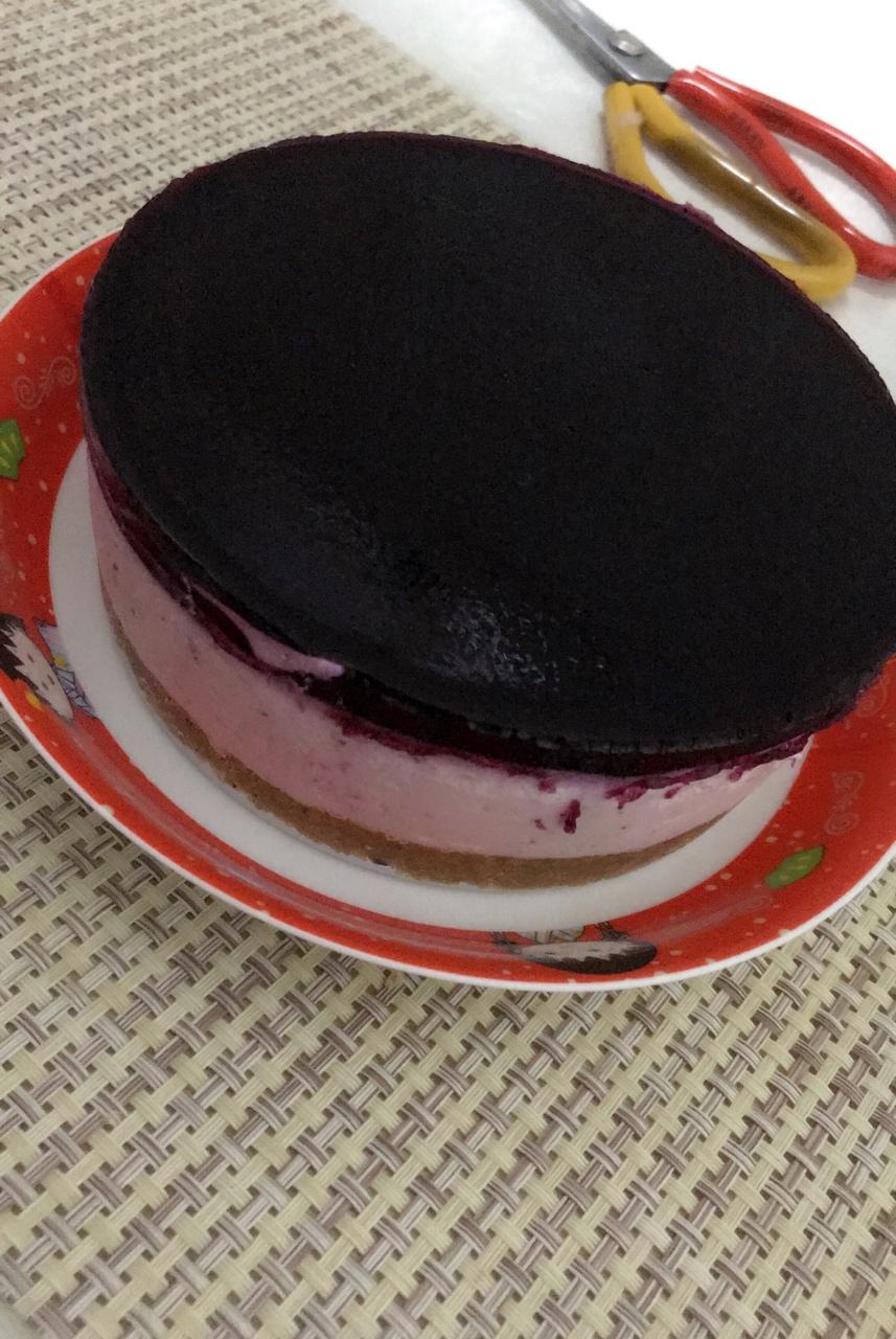 蓝莓慕斯