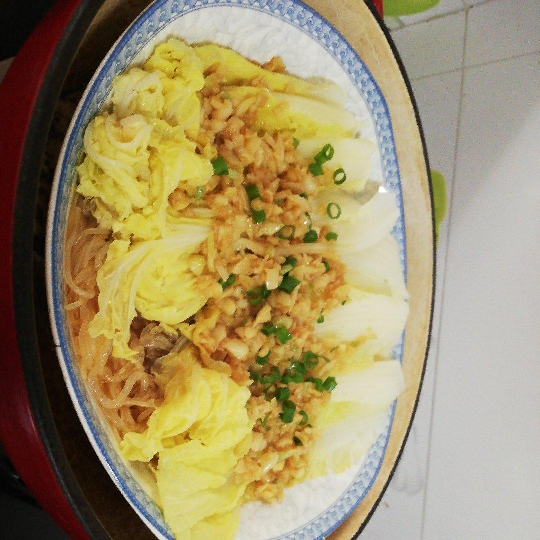 蒜蓉粉丝蒸娃娃菜