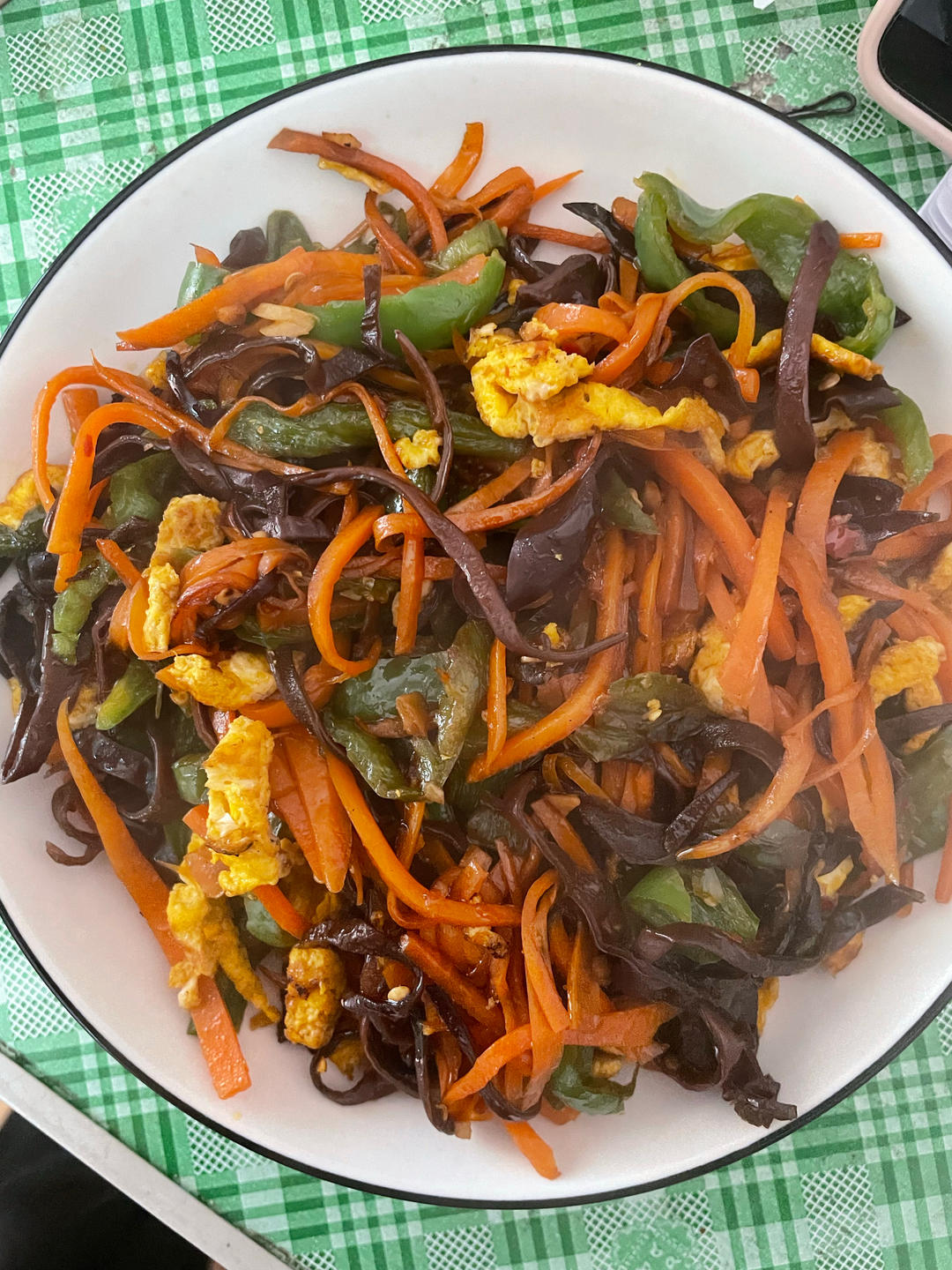 下饭菜鱼香鸡蛋