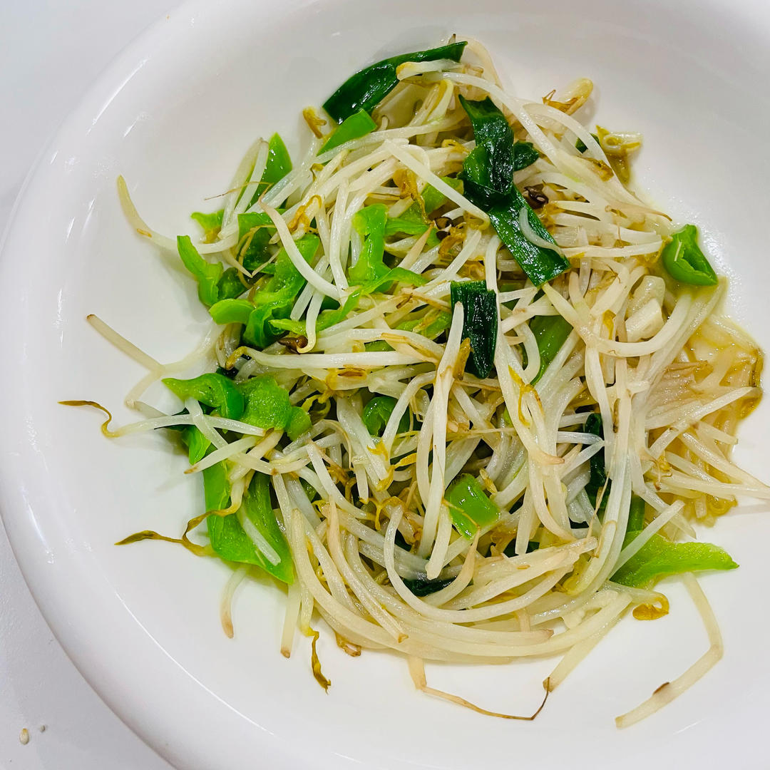 清炒豆芽