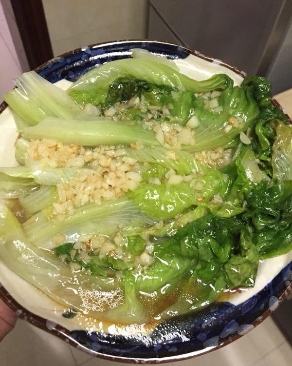 蒜蓉炒生菜