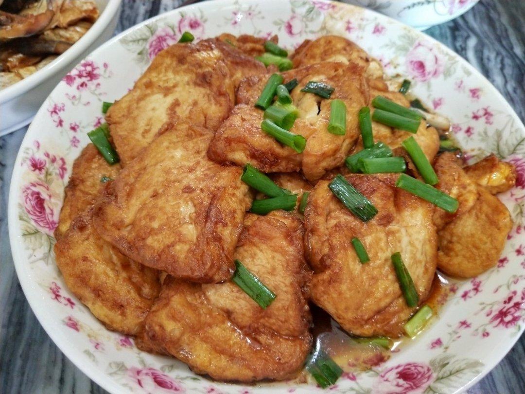 蚝油嫩豆腐