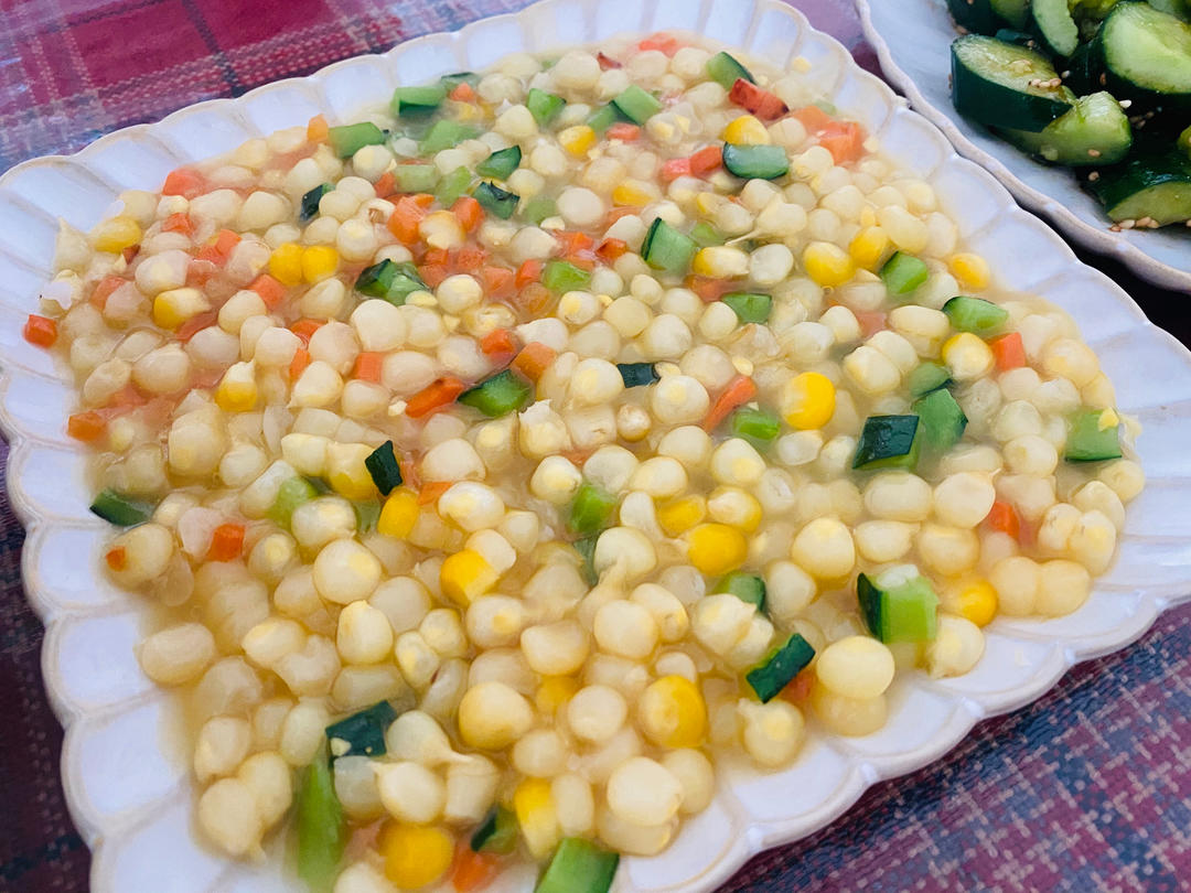 松仁玉米