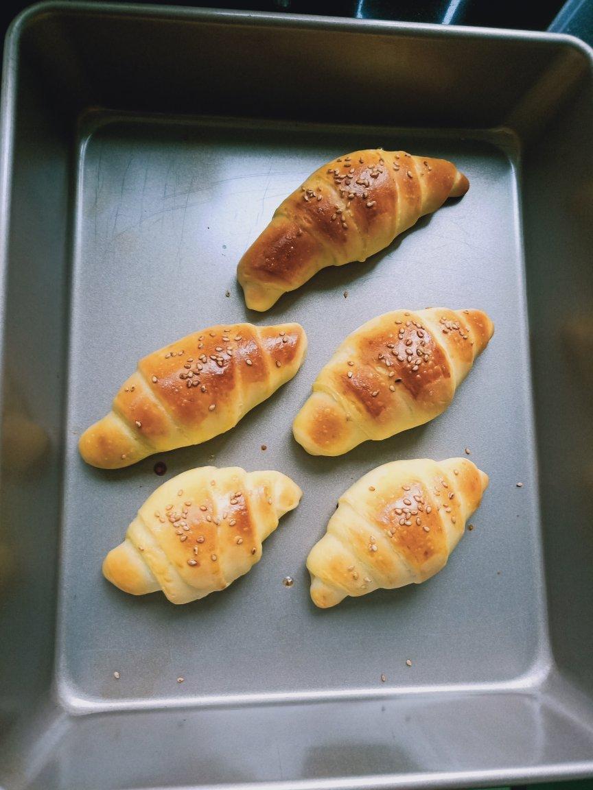 奶香牛角包—新手入门级的面包