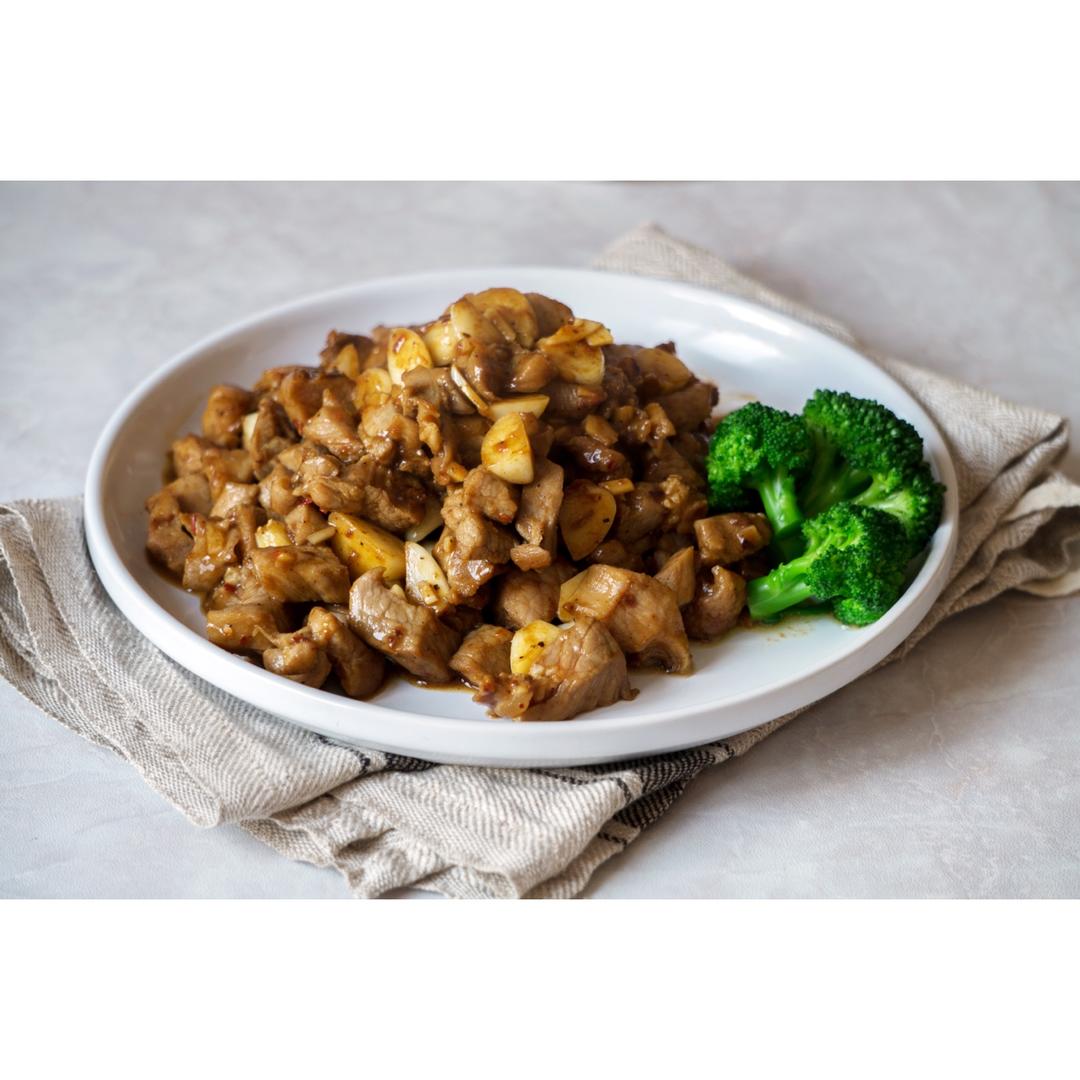 黑蒜子牛肉粒
