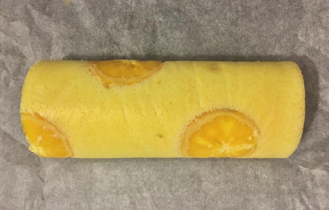 橙香蛋糕卷
