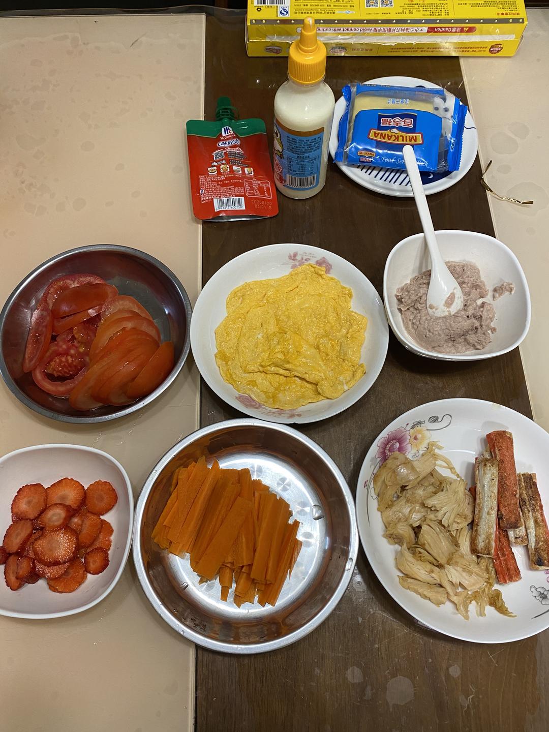 纯奶手撕吐司的做法 步骤1