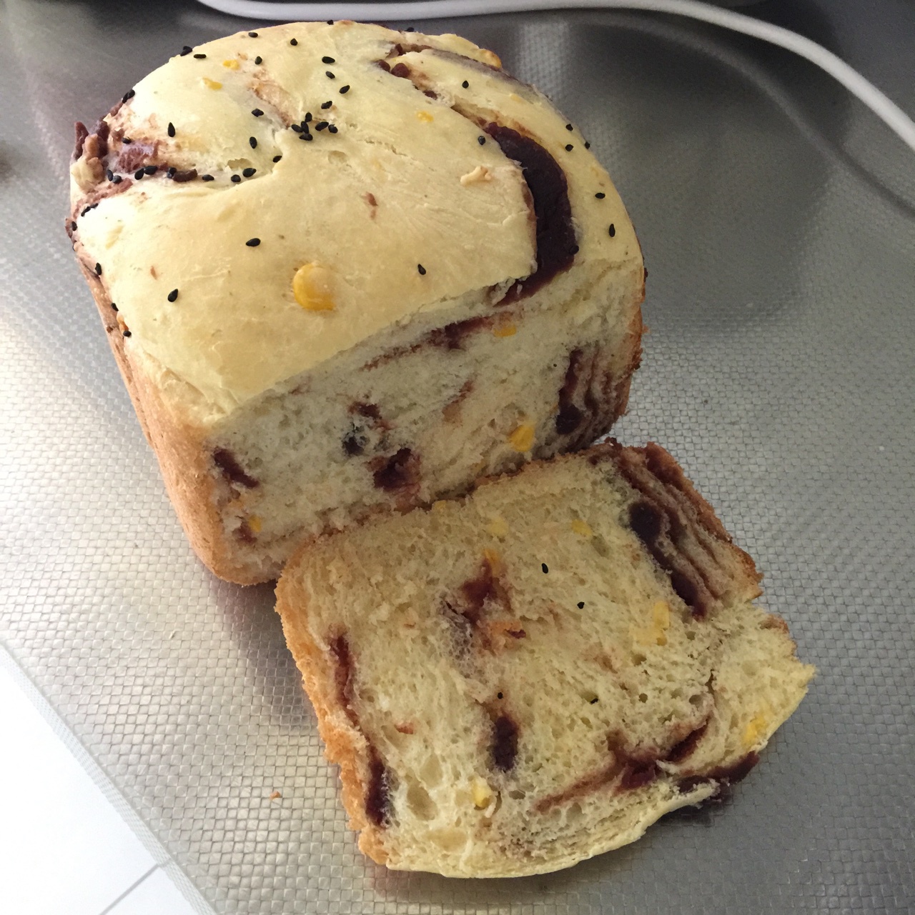 面包机版 红豆沙面包