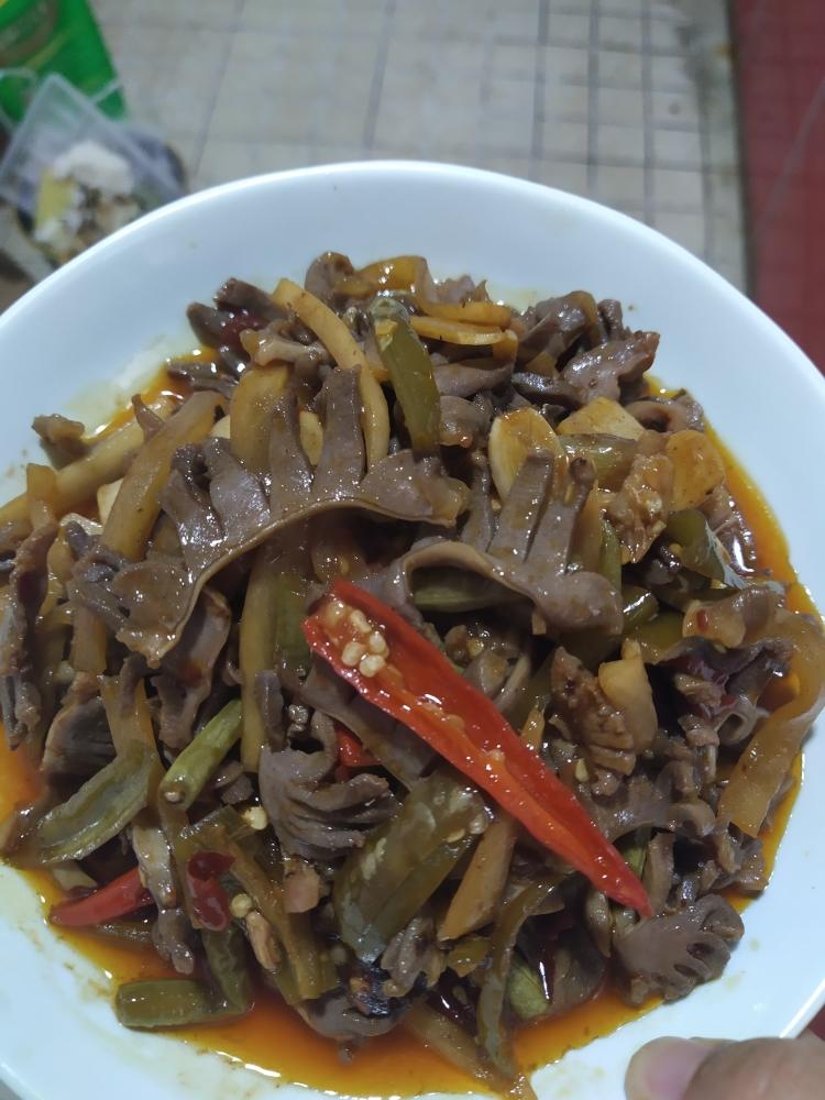 超级下饭菜泡椒鸭胗