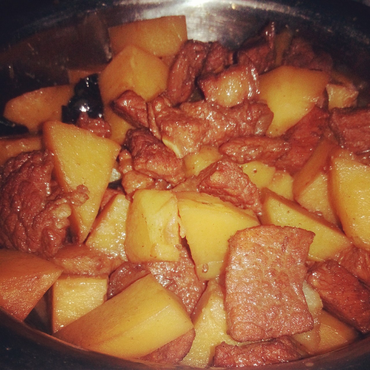 土豆烧肉