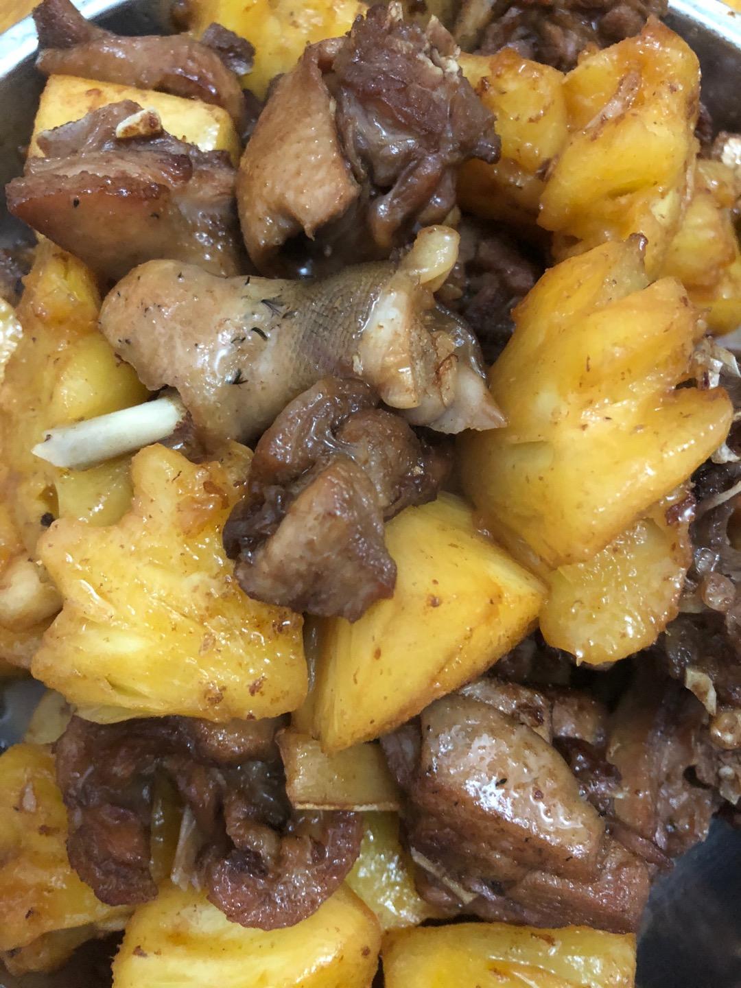 手机用户5259_x1ig做的菠萝鸭