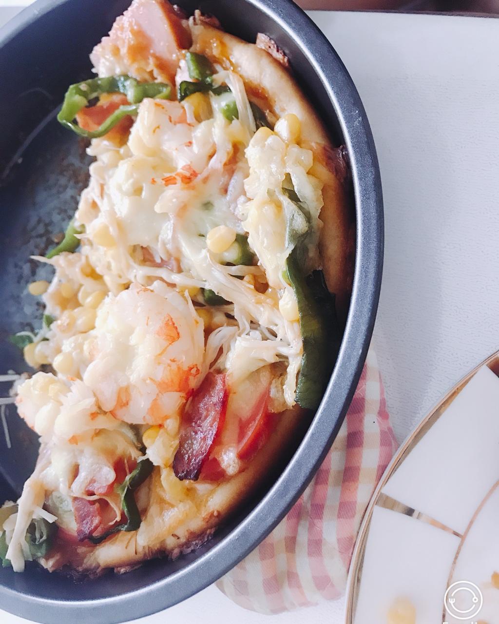 8寸纯手工什锦披萨