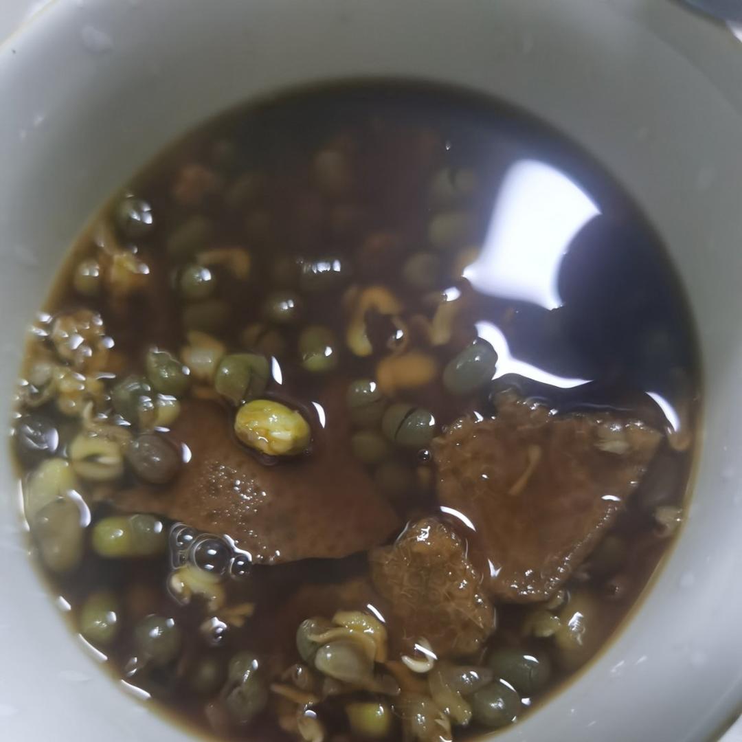 绿豆陈皮糖水