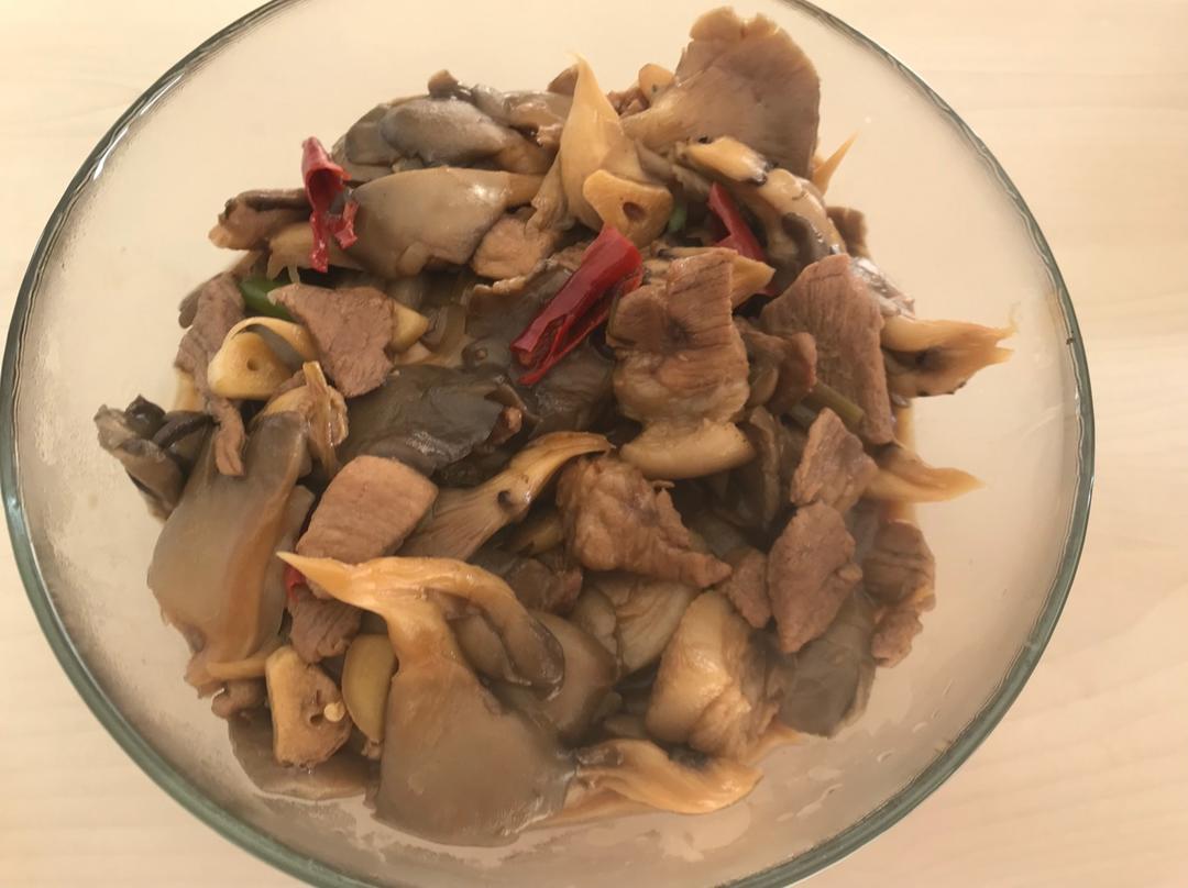 蘑菇炒肉