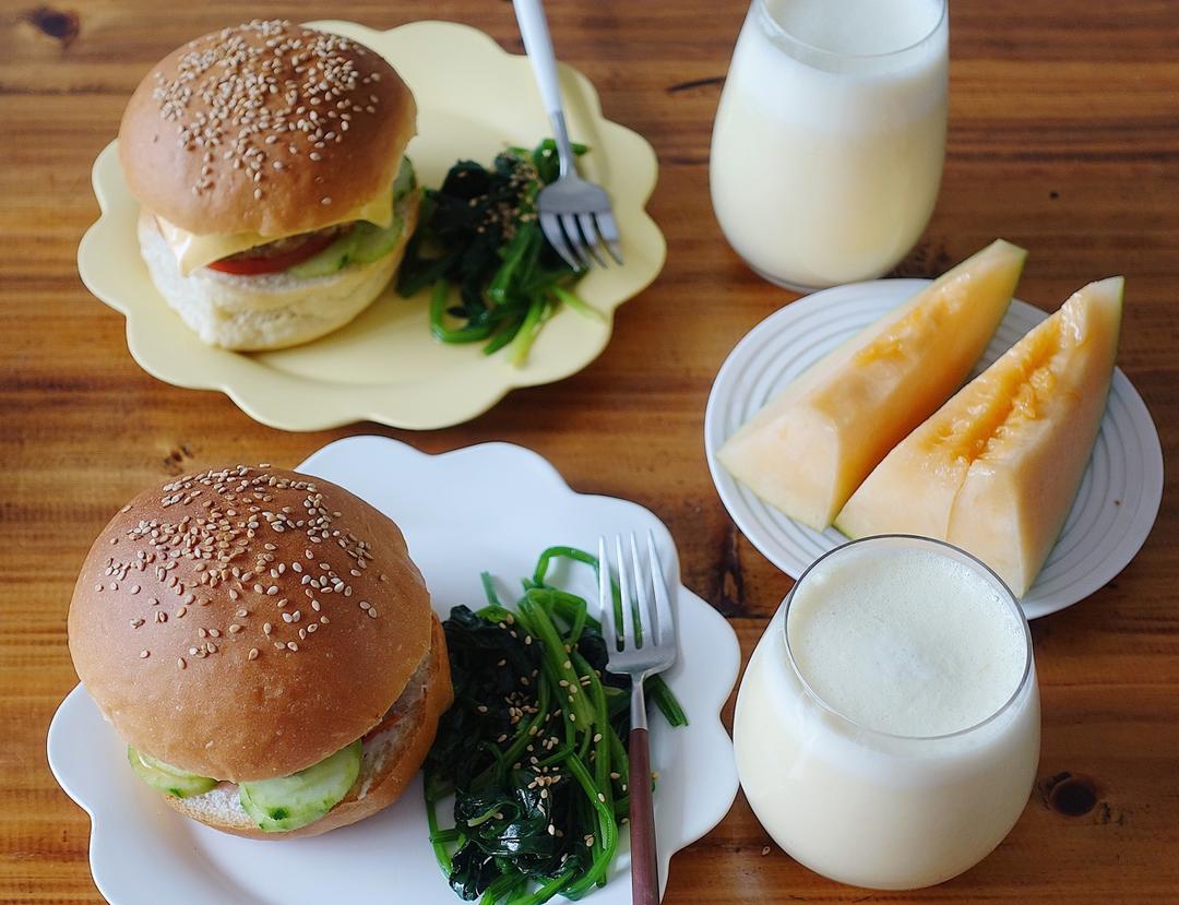 汉堡（基础汉堡胚做法）