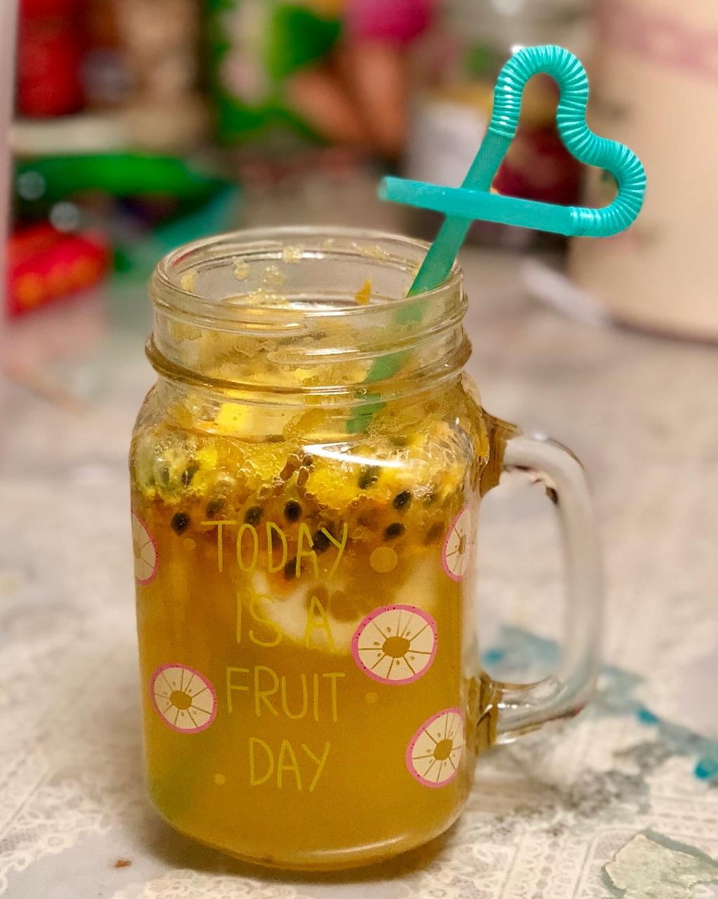 百香果的朴素吃法（百香果汁）