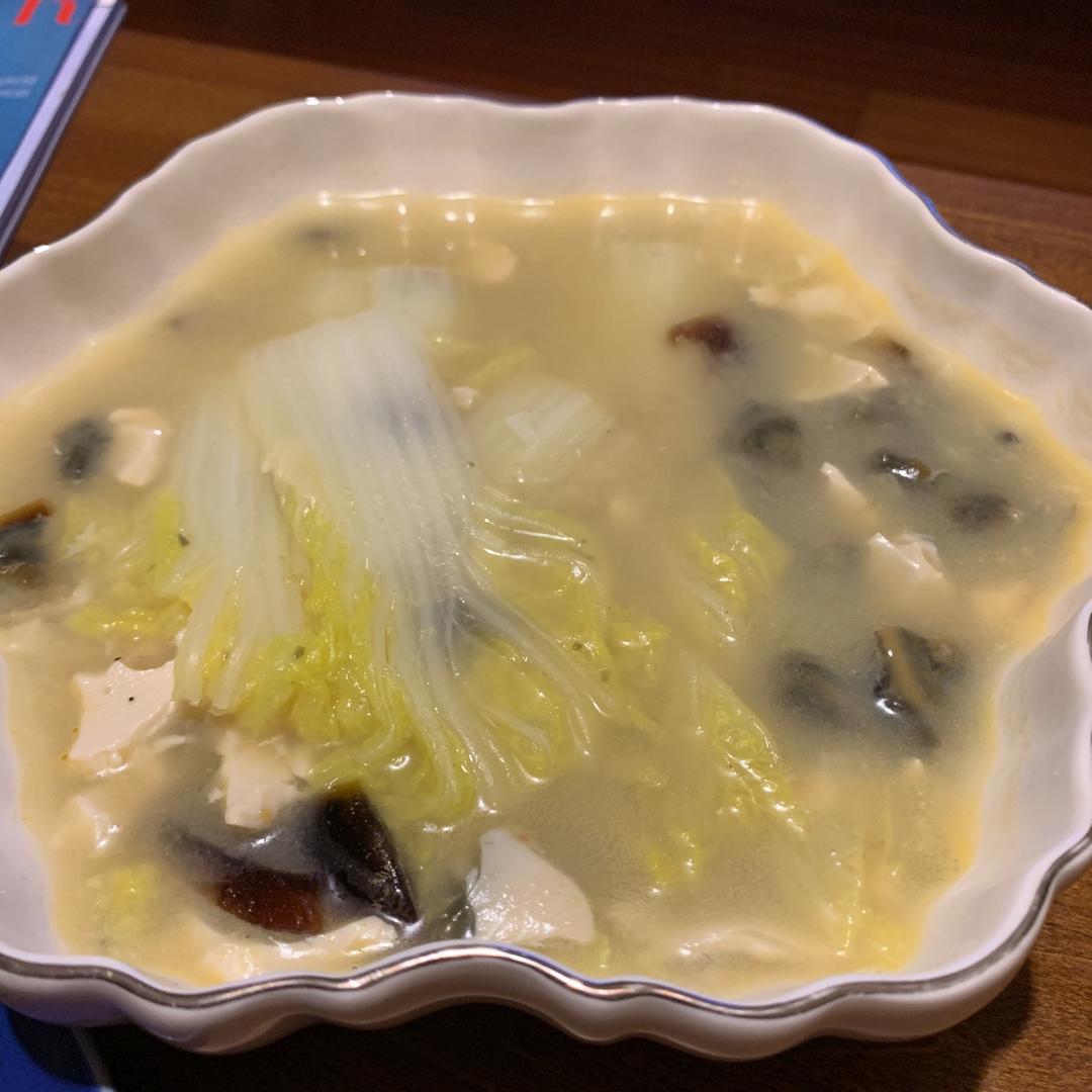 鲜掉眉毛的上汤娃娃菜