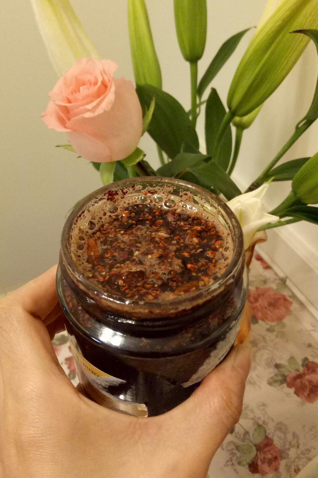 养颜槐花玫瑰膏