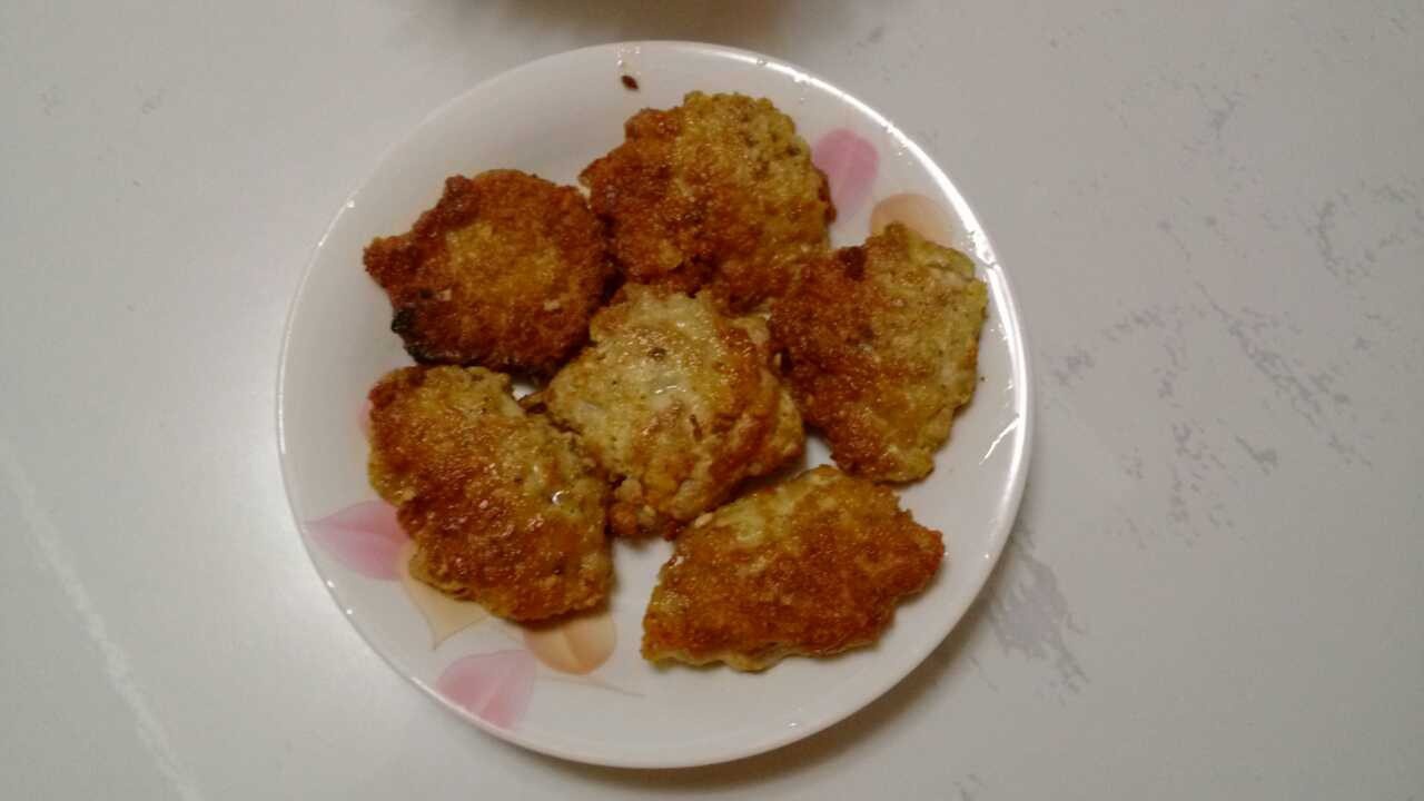 鸡蛋肉饼