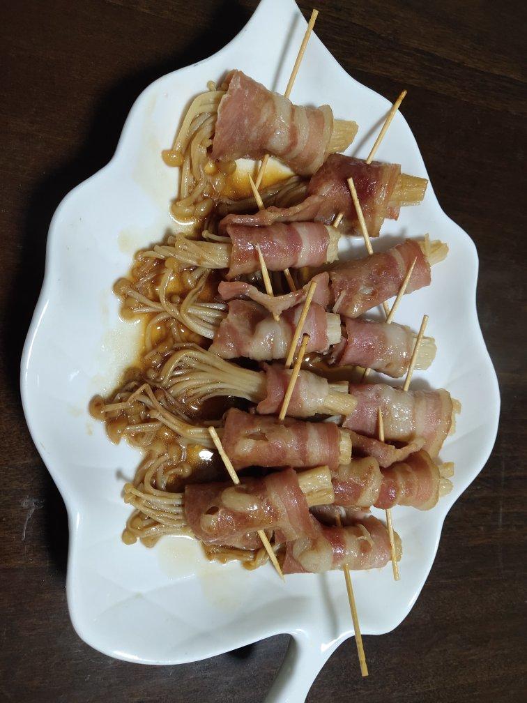 金针菇培根卷