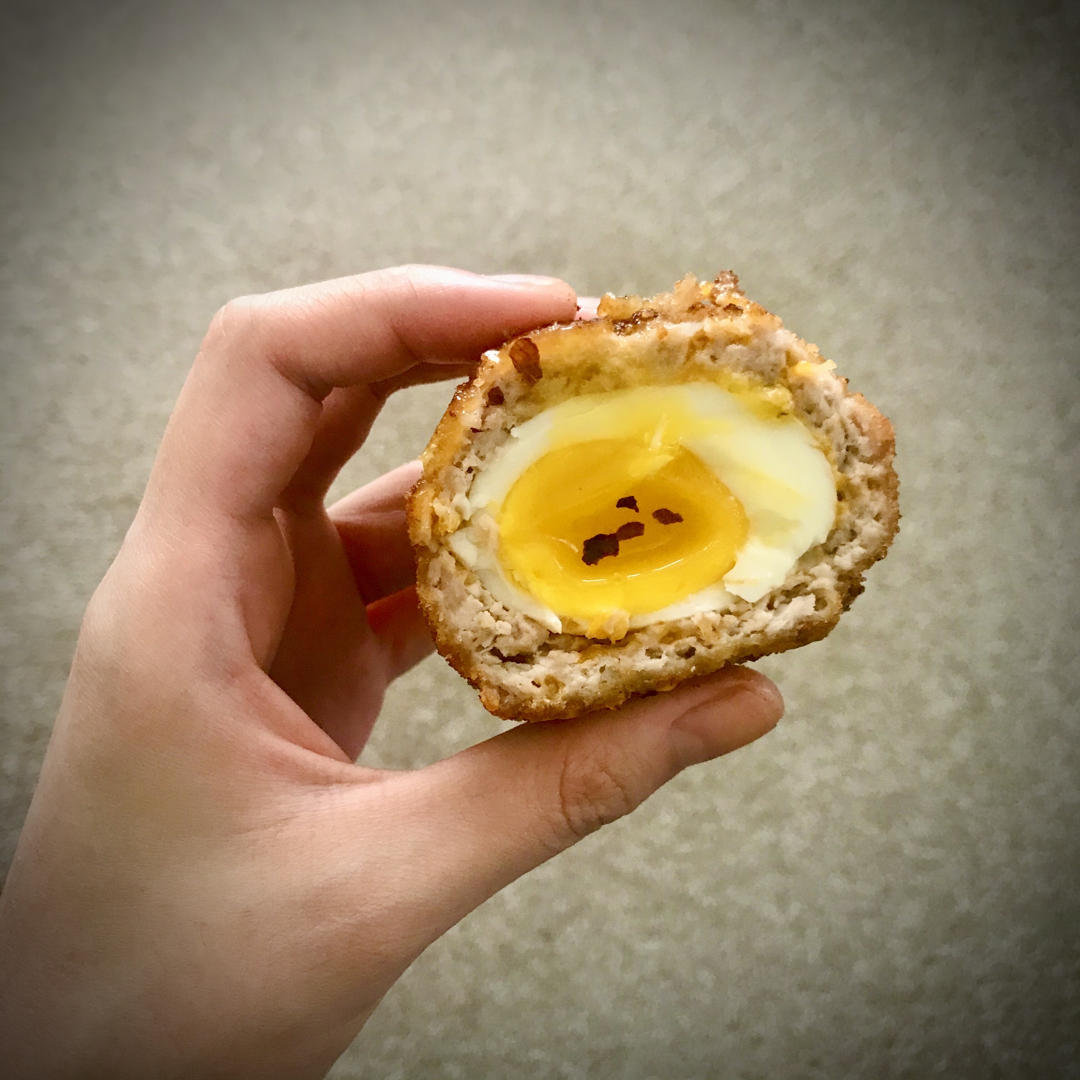 日本网红居酒屋的招牌菜品——苏格兰溏心蛋