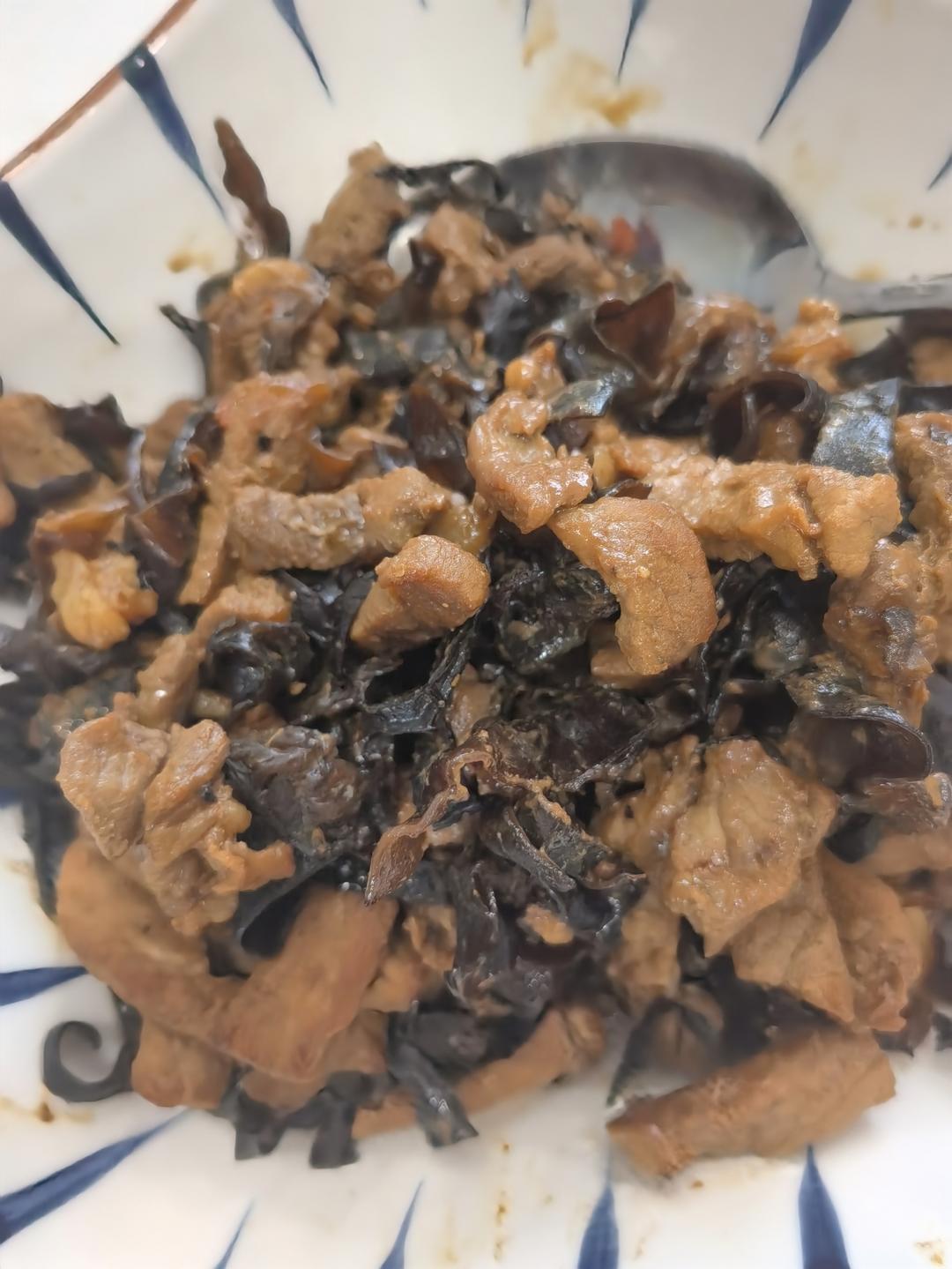 湖南邵阳木耳肉丝臊子