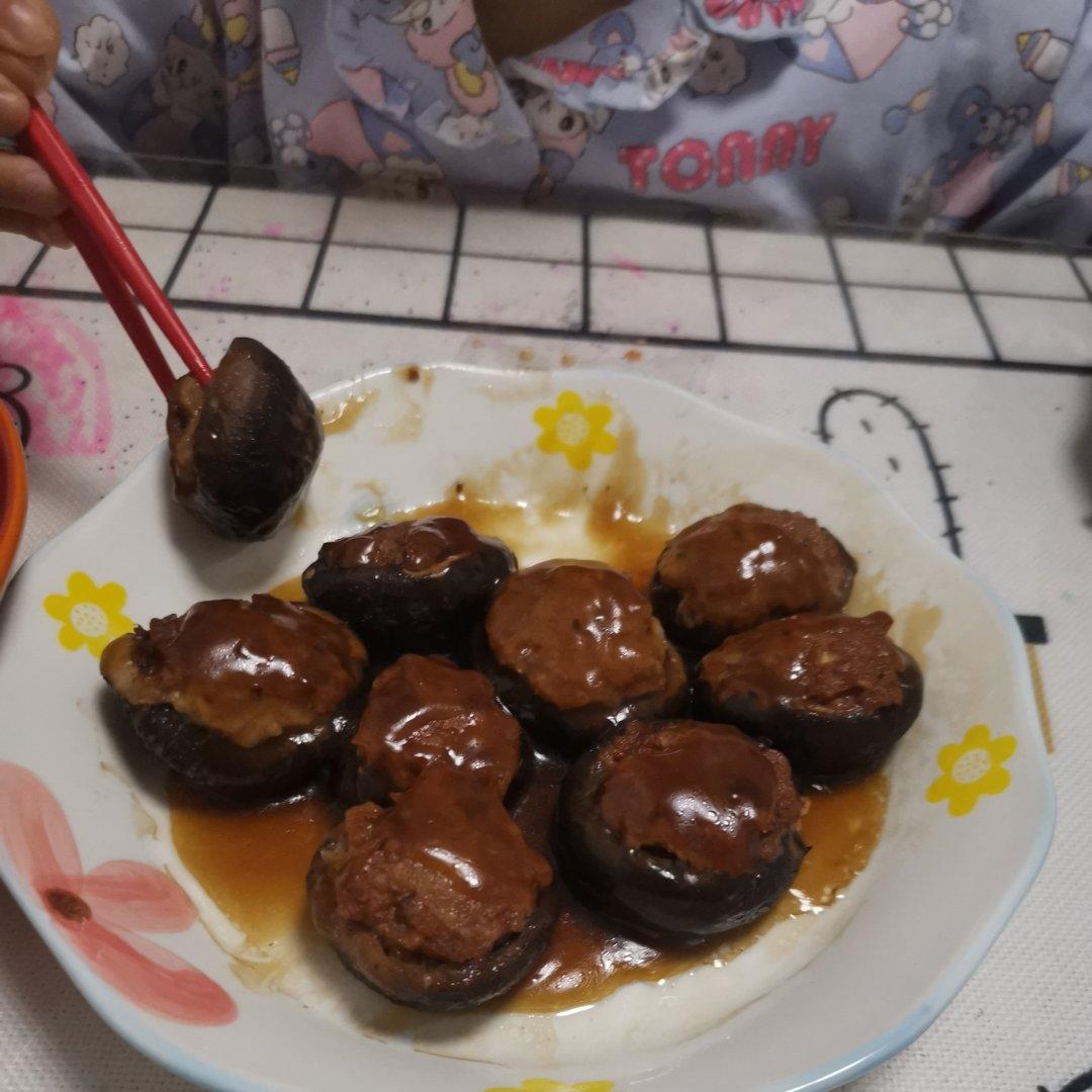 香菇酿肉 💫颜值高🌟，味道好极了😋