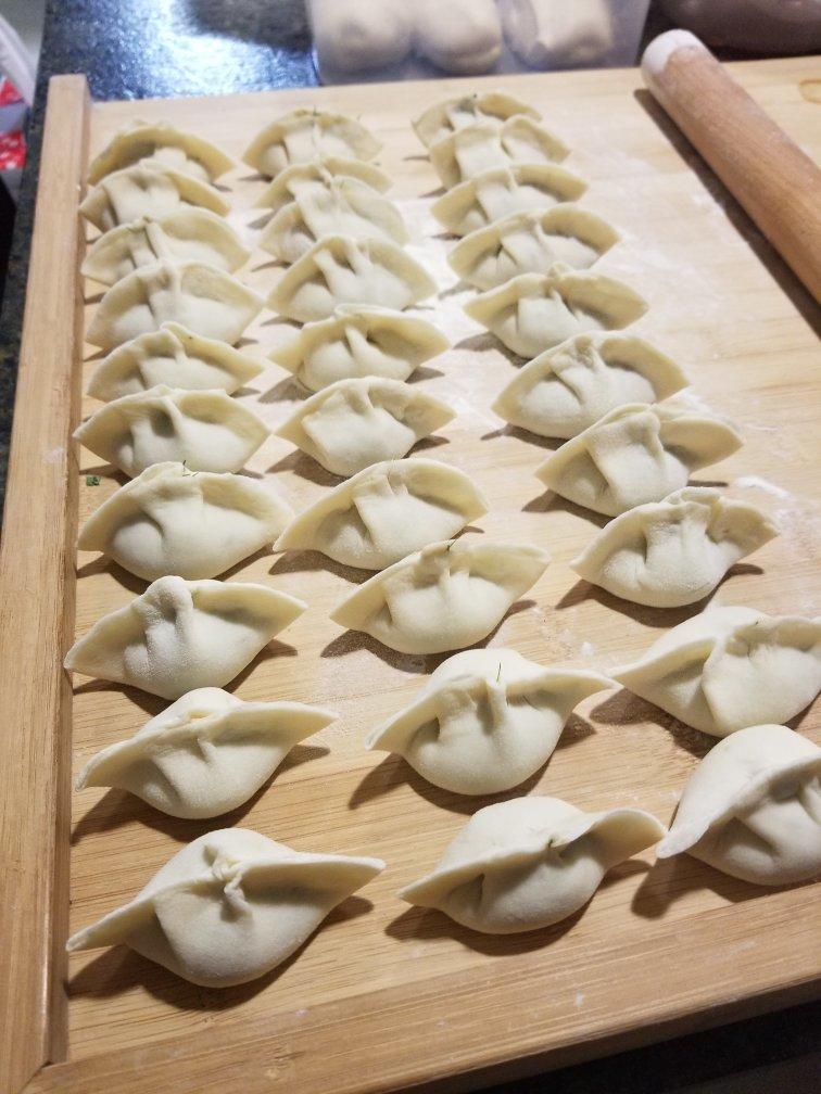 包饺子手法