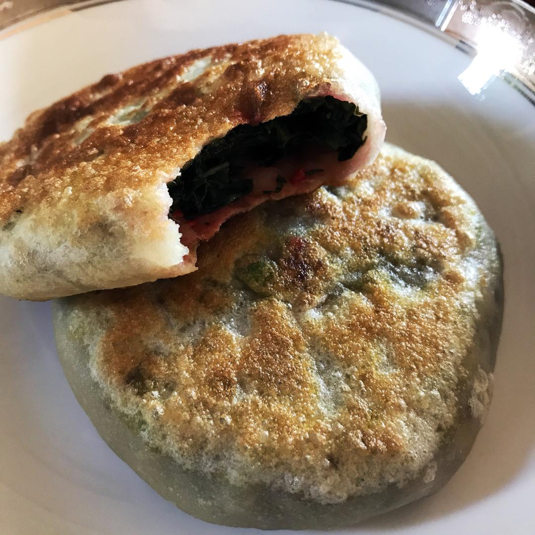 苋菜饼的做法