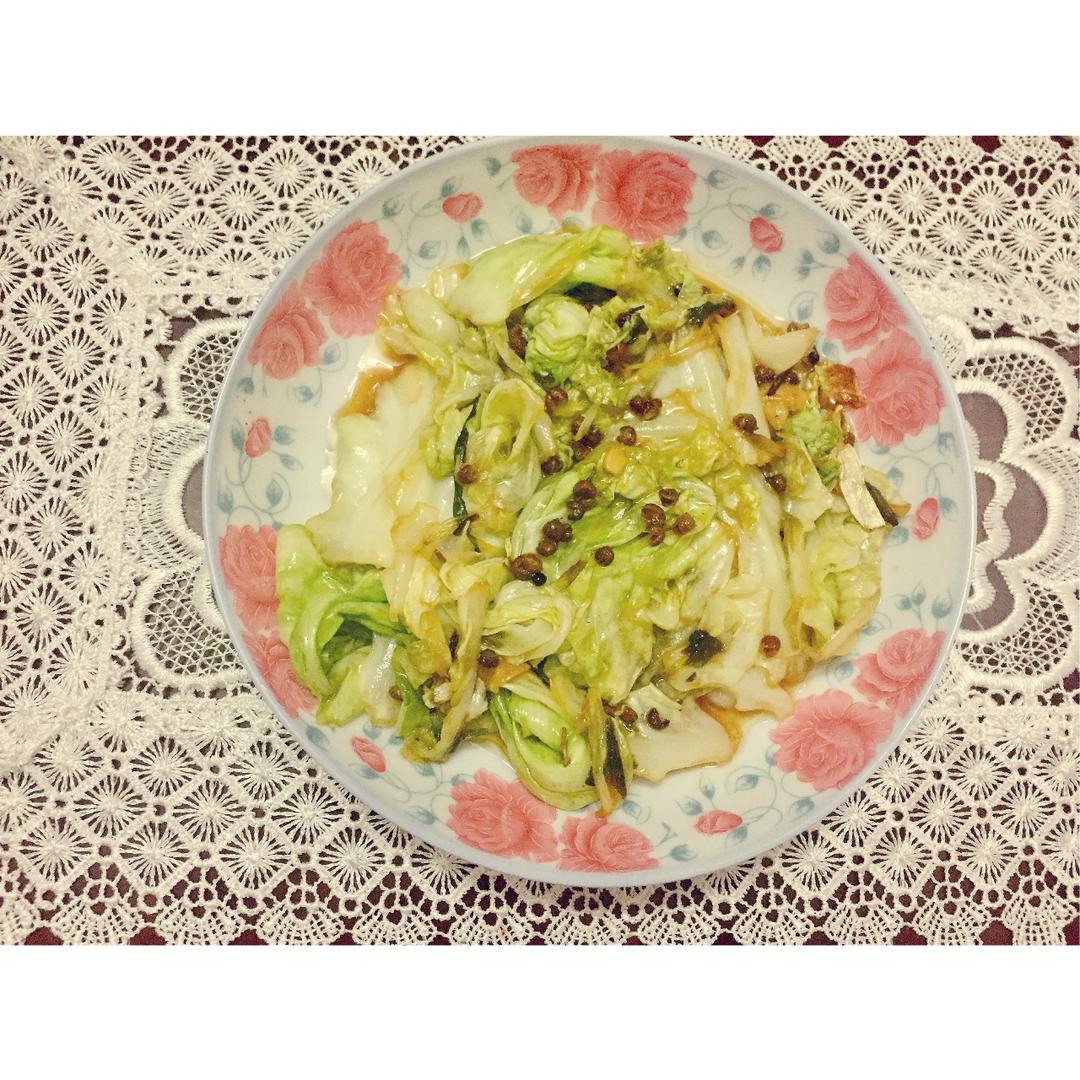 蚝油手撕包菜