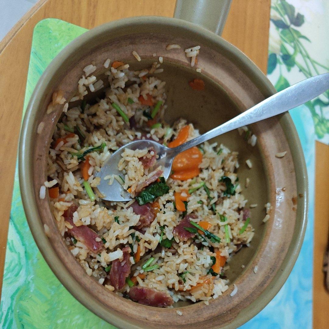 煲仔饭（不用一滴油完美结锅巴）