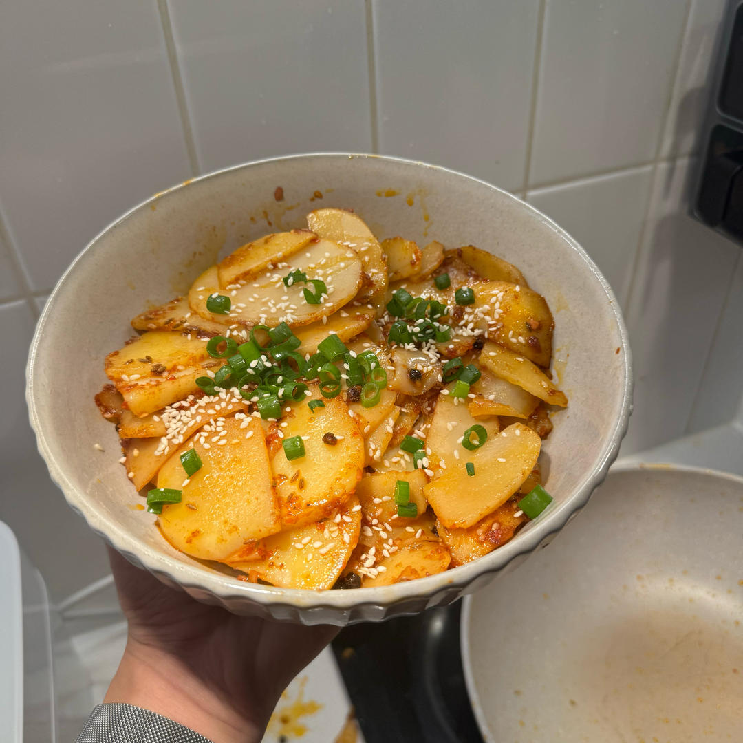 干锅土豆片