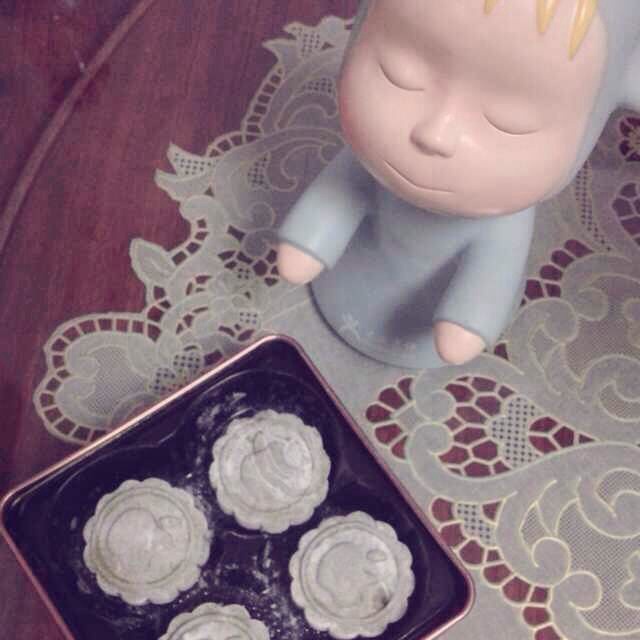 抹茶冰皮月饼