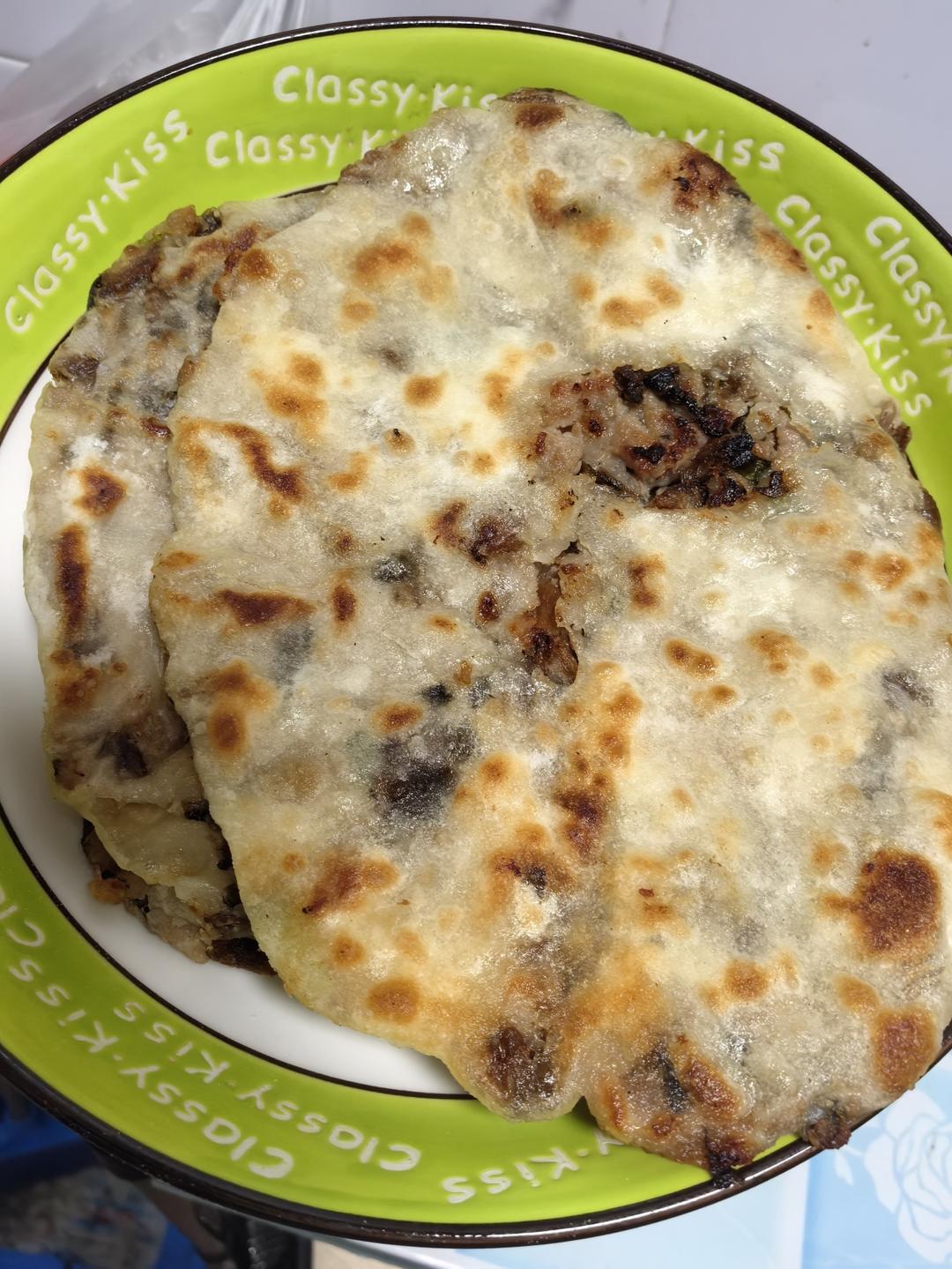 梅干菜猪肉烧饼