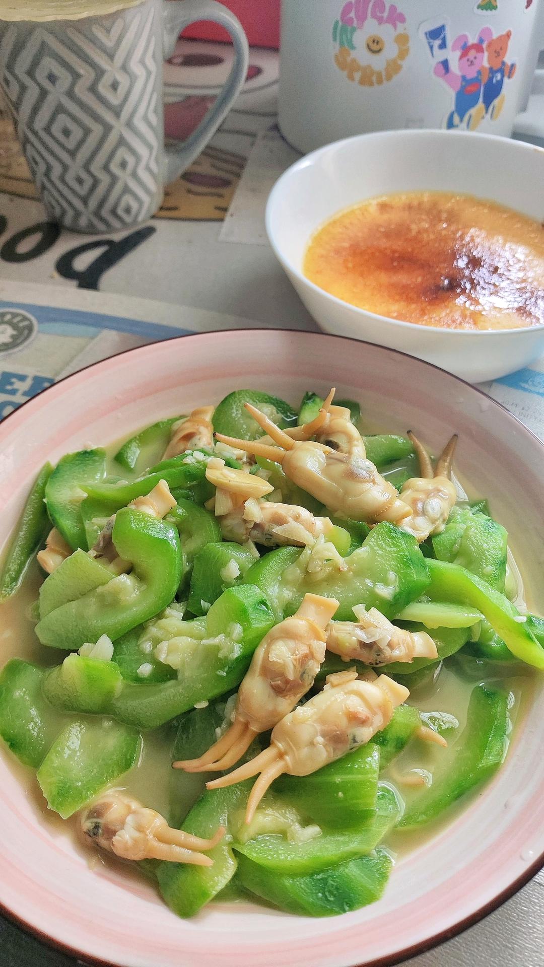 6月就要吃鲜掉眉毛的丝瓜蛏子-前蛏似锦