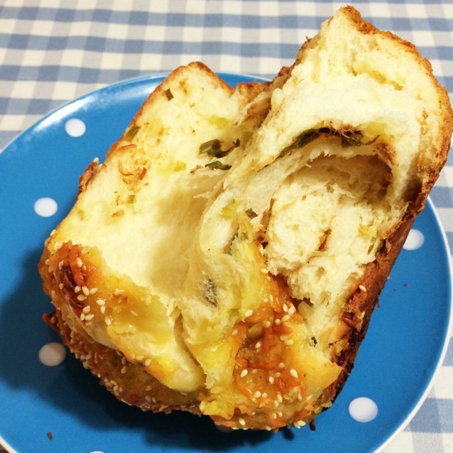 葱花肉松吐司-松下/panasonic面包机版