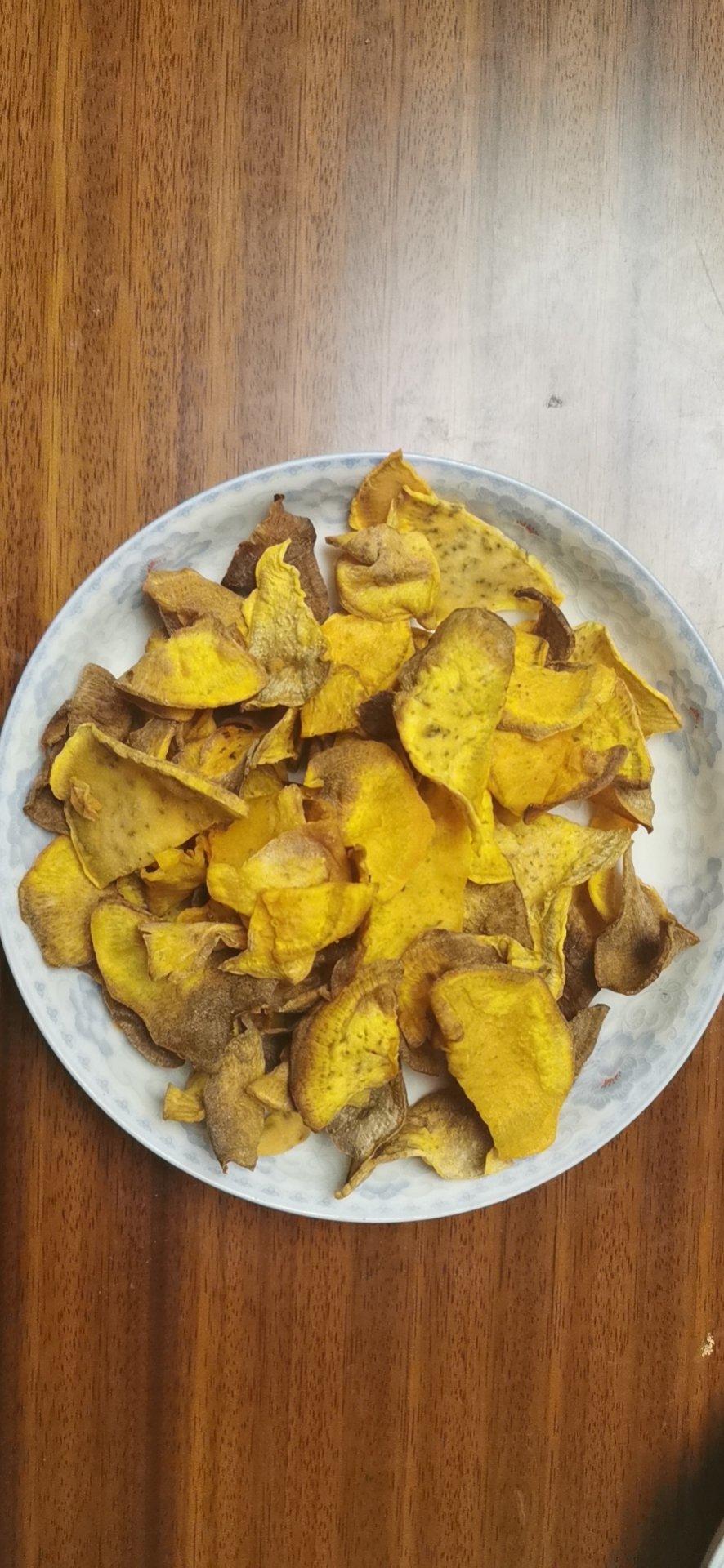 空气炸锅炸红薯片