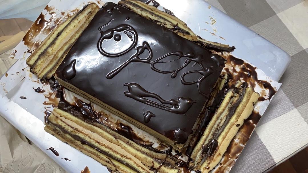 闲的来做的歌剧院蛋糕operacake