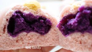 【原创】仿日本和果子造型的紫薯包子的做法 步骤15